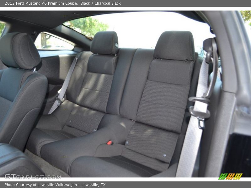 Black / Charcoal Black 2013 Ford Mustang V6 Premium Coupe