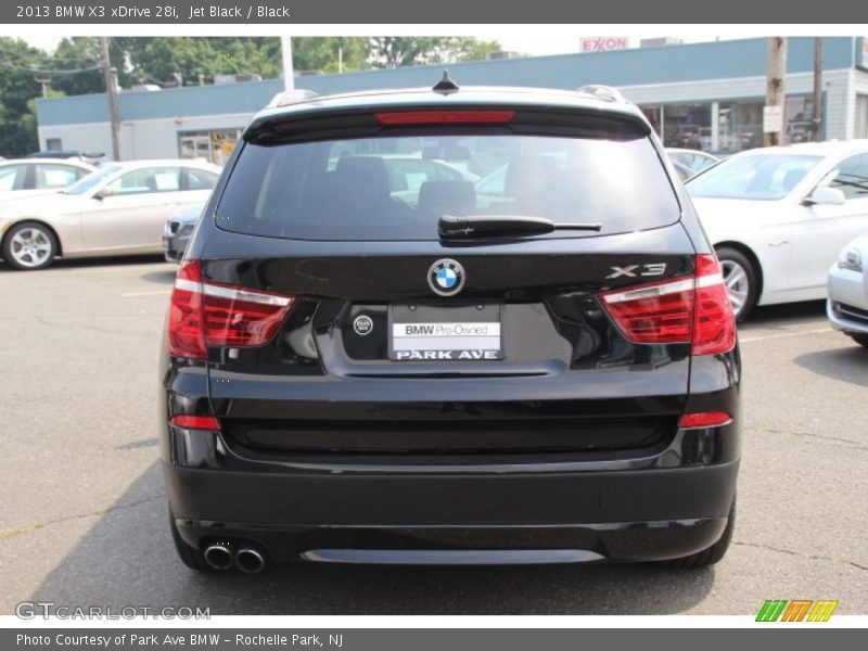 Jet Black / Black 2013 BMW X3 xDrive 28i