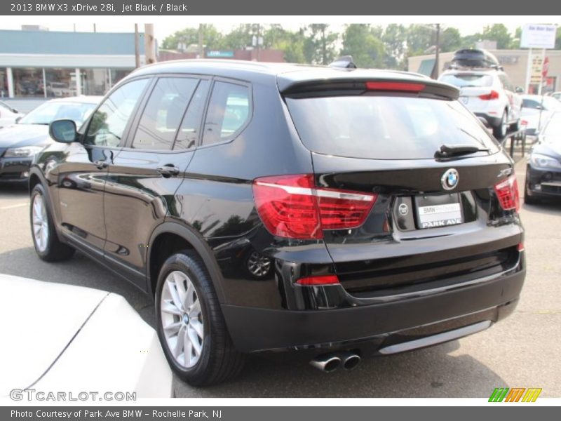 Jet Black / Black 2013 BMW X3 xDrive 28i