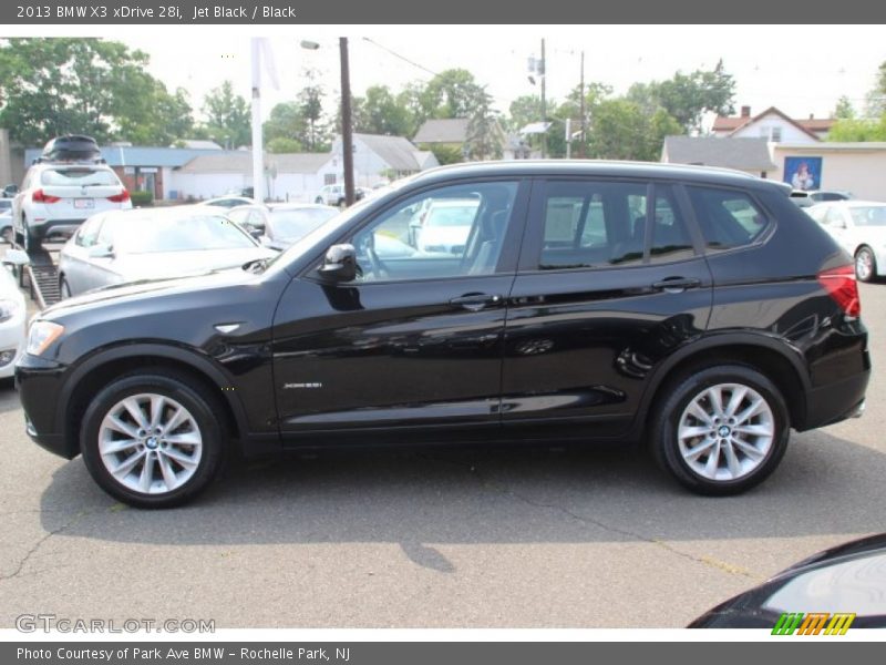Jet Black / Black 2013 BMW X3 xDrive 28i
