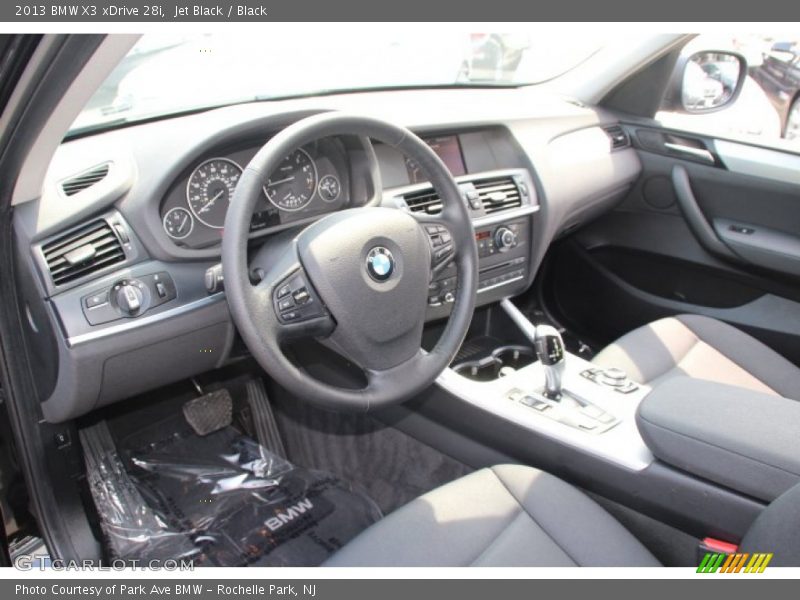 Jet Black / Black 2013 BMW X3 xDrive 28i