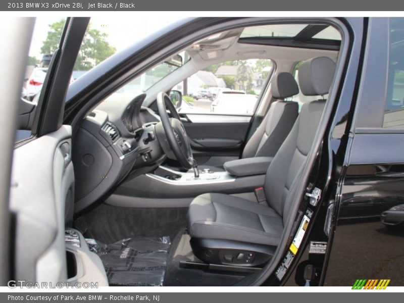 Jet Black / Black 2013 BMW X3 xDrive 28i