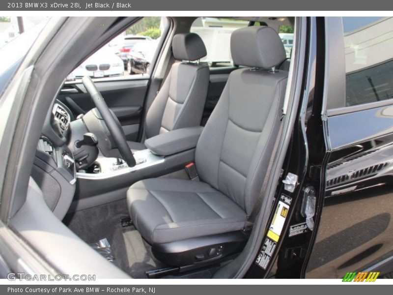 Jet Black / Black 2013 BMW X3 xDrive 28i