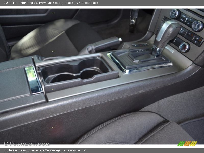 Black / Charcoal Black 2013 Ford Mustang V6 Premium Coupe
