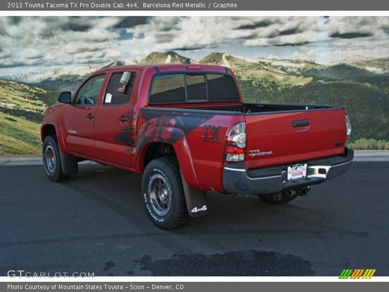 Barcelona Red Metallic / Graphite 2013 Toyota Tacoma TX Pro Double Cab 4x4