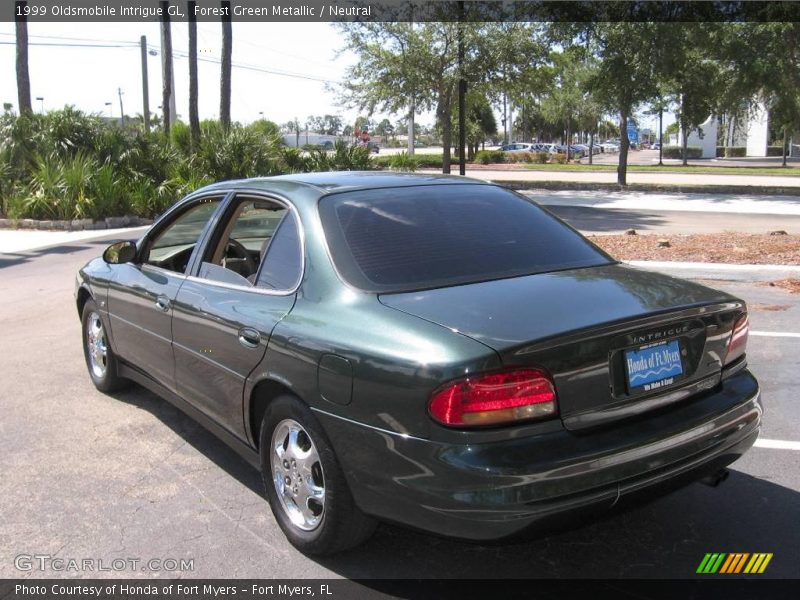 Forest Green Metallic / Neutral 1999 Oldsmobile Intrigue GL