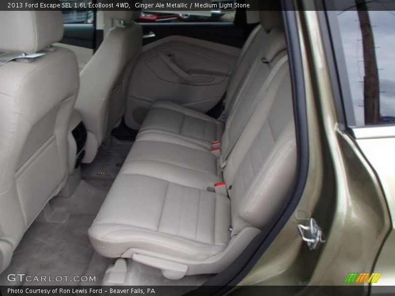 Rear Seat of 2013 Escape SEL 1.6L EcoBoost 4WD