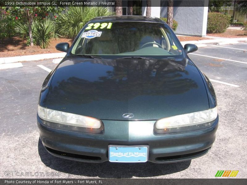 Forest Green Metallic / Neutral 1999 Oldsmobile Intrigue GL