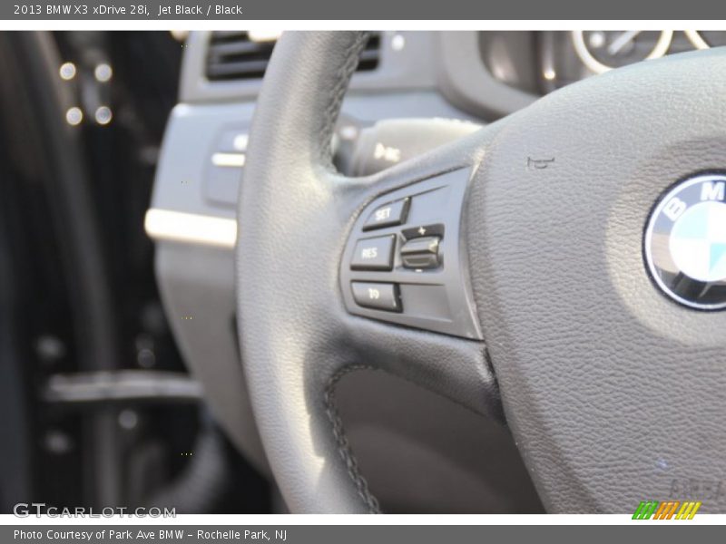 Jet Black / Black 2013 BMW X3 xDrive 28i