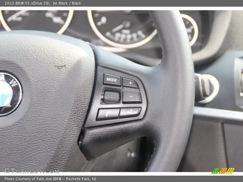 Jet Black / Black 2013 BMW X3 xDrive 28i