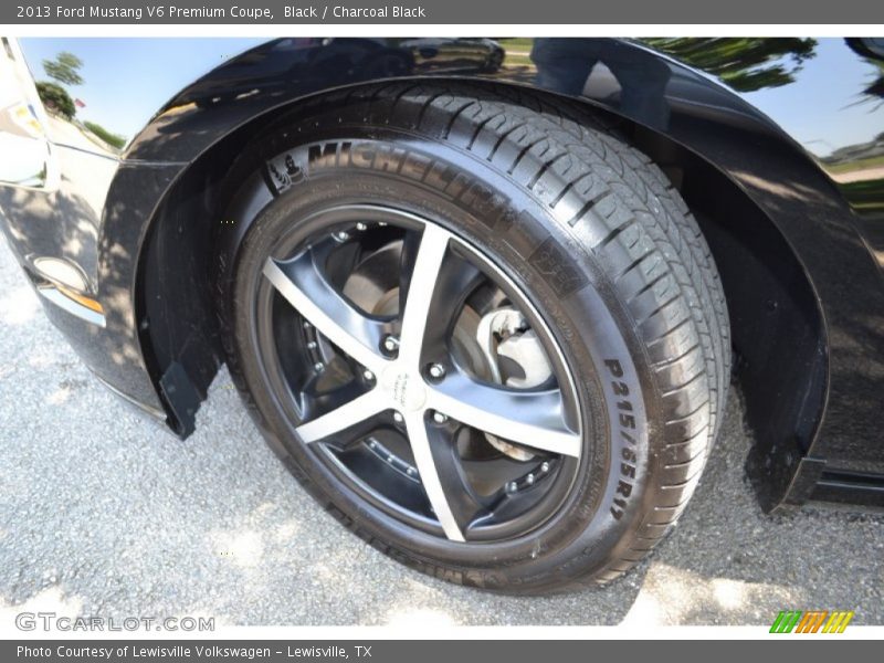 Black / Charcoal Black 2013 Ford Mustang V6 Premium Coupe