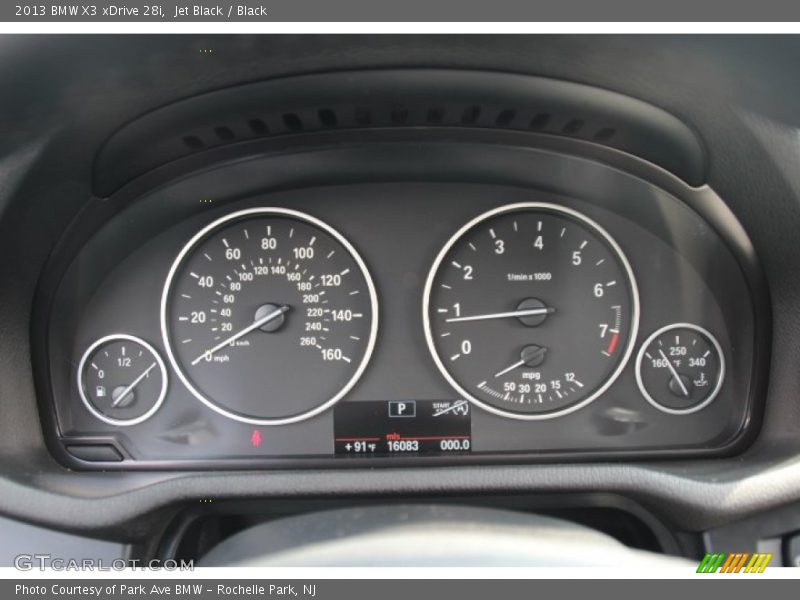 Jet Black / Black 2013 BMW X3 xDrive 28i