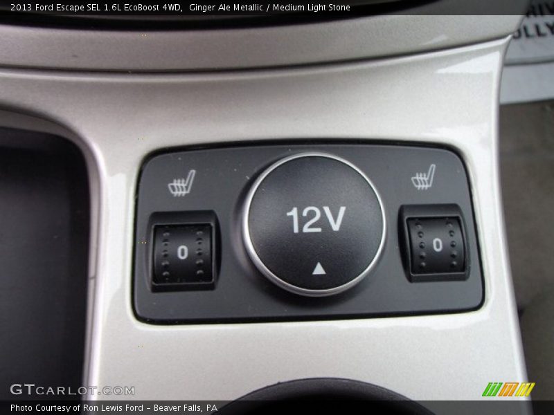Ginger Ale Metallic / Medium Light Stone 2013 Ford Escape SEL 1.6L EcoBoost 4WD