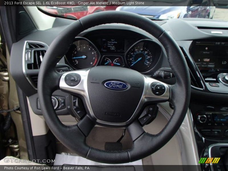  2013 Escape SEL 1.6L EcoBoost 4WD Steering Wheel