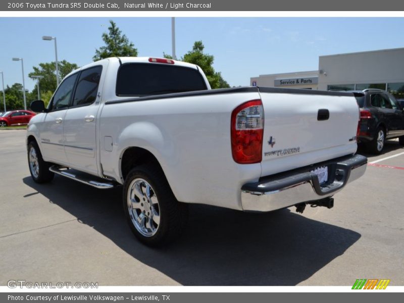 Natural White / Light Charcoal 2006 Toyota Tundra SR5 Double Cab