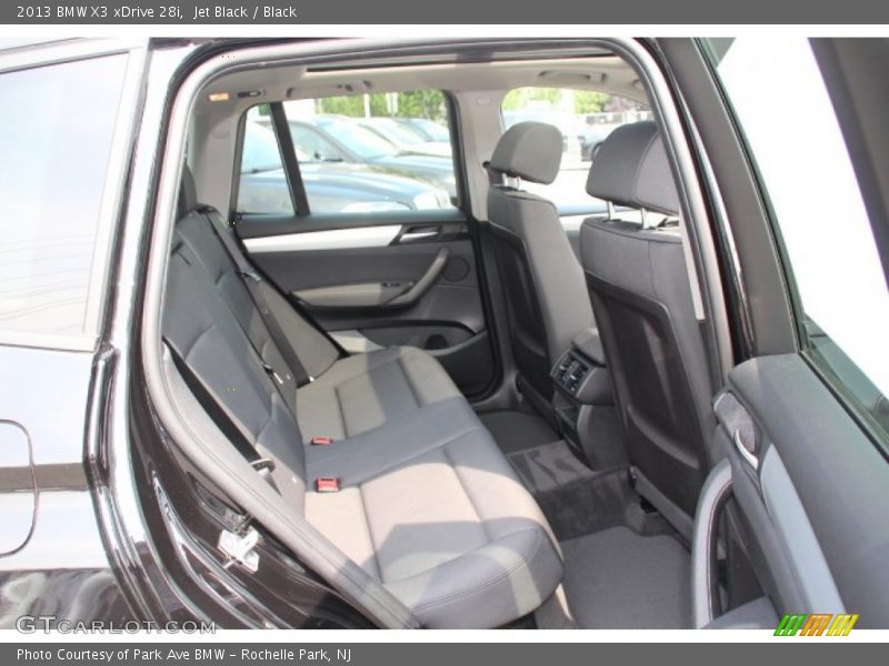 Jet Black / Black 2013 BMW X3 xDrive 28i