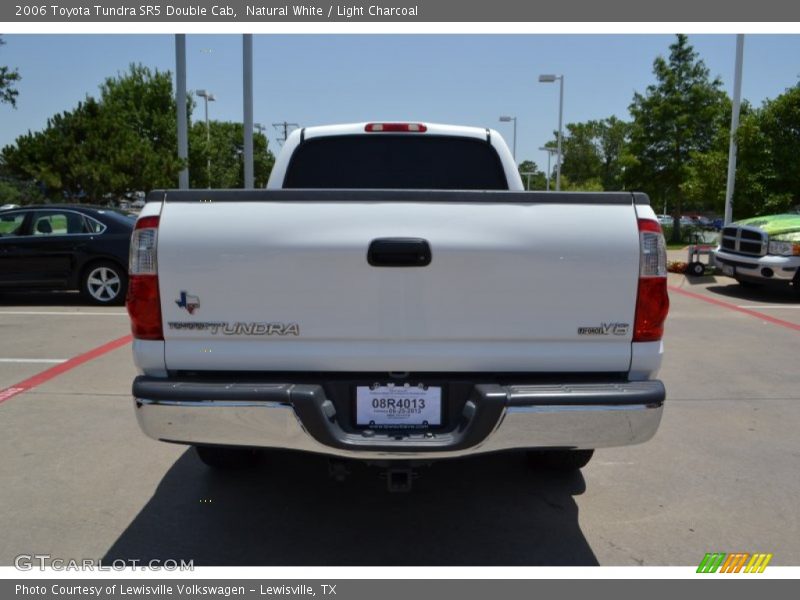 Natural White / Light Charcoal 2006 Toyota Tundra SR5 Double Cab
