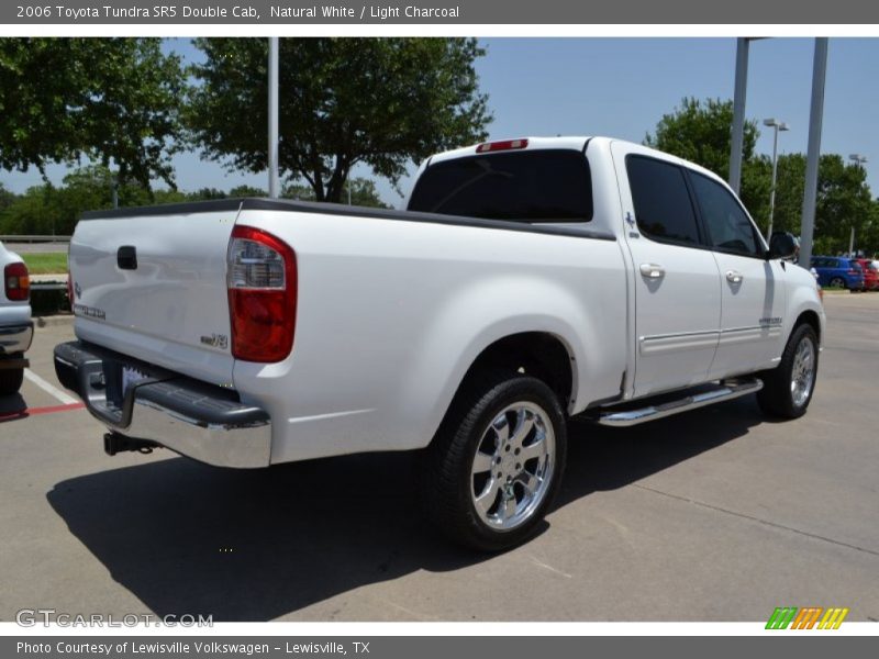 Natural White / Light Charcoal 2006 Toyota Tundra SR5 Double Cab
