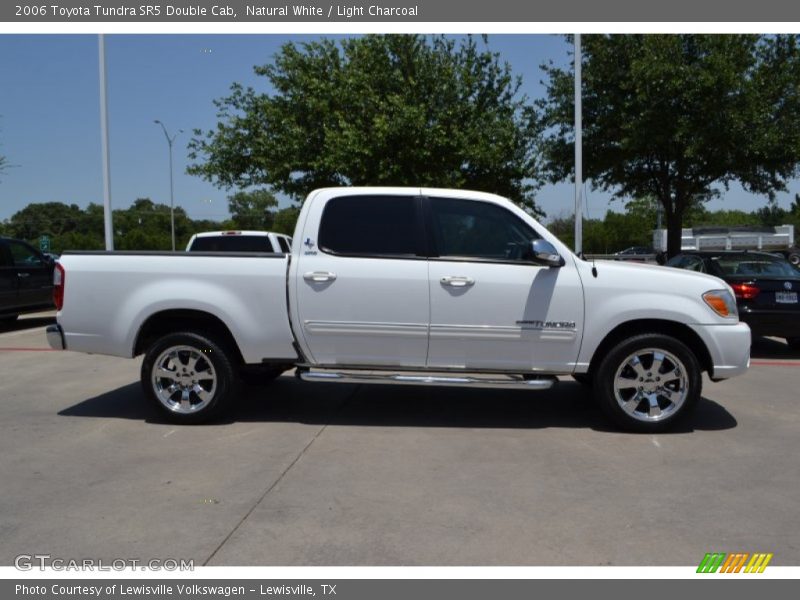 Natural White / Light Charcoal 2006 Toyota Tundra SR5 Double Cab