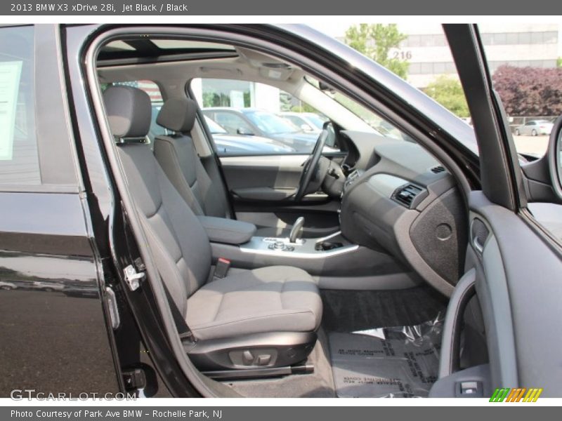 Jet Black / Black 2013 BMW X3 xDrive 28i