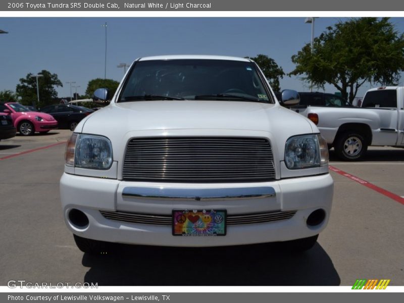Natural White / Light Charcoal 2006 Toyota Tundra SR5 Double Cab