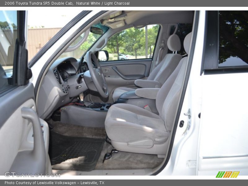 Natural White / Light Charcoal 2006 Toyota Tundra SR5 Double Cab