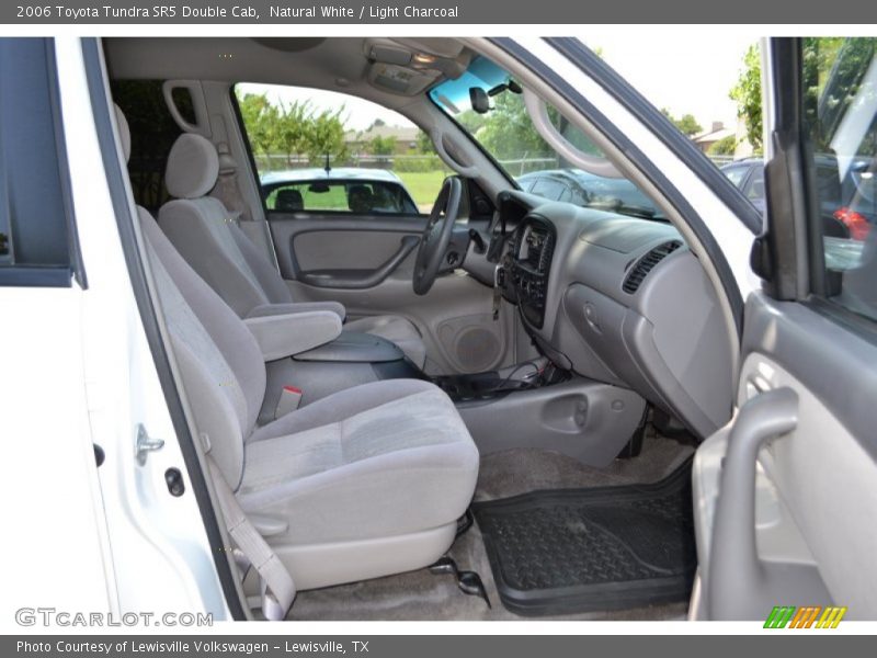 Natural White / Light Charcoal 2006 Toyota Tundra SR5 Double Cab
