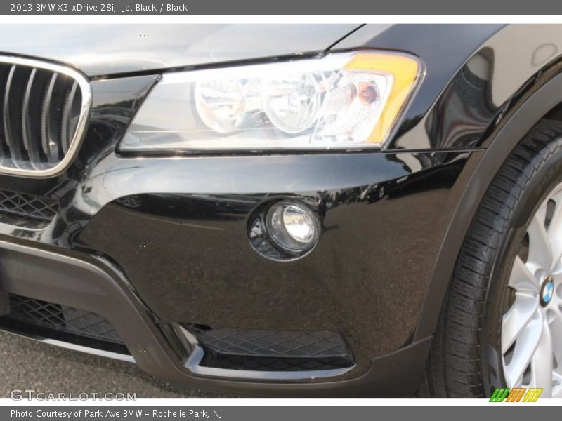 Jet Black / Black 2013 BMW X3 xDrive 28i