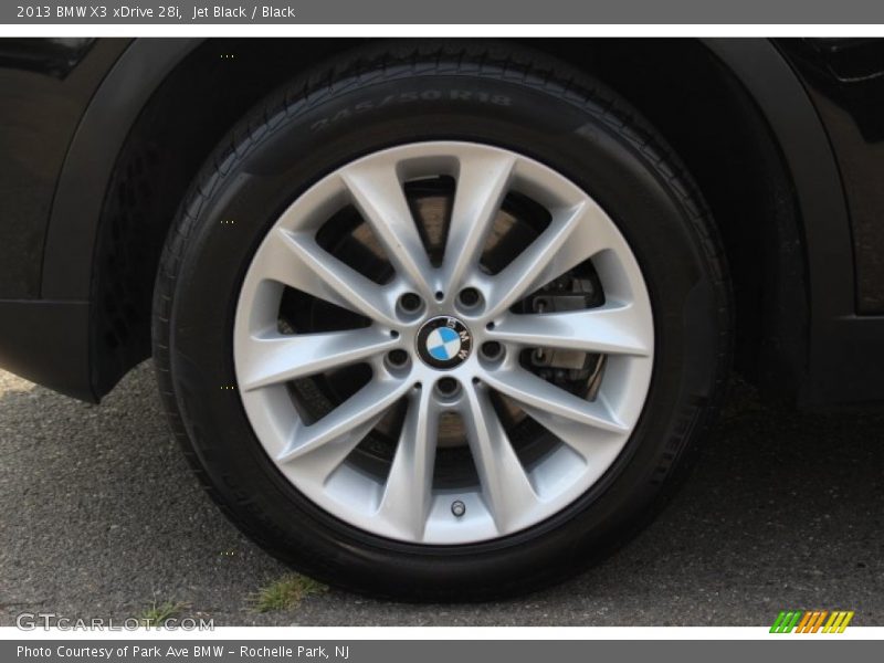 Jet Black / Black 2013 BMW X3 xDrive 28i