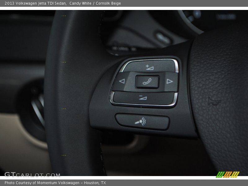 Candy White / Cornsilk Beige 2013 Volkswagen Jetta TDI Sedan