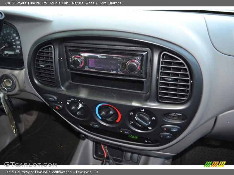 Natural White / Light Charcoal 2006 Toyota Tundra SR5 Double Cab