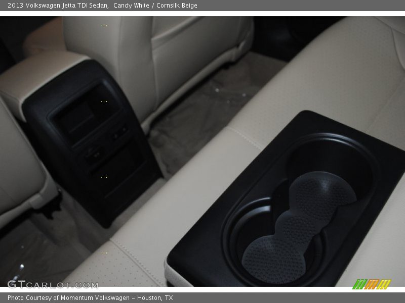 Candy White / Cornsilk Beige 2013 Volkswagen Jetta TDI Sedan