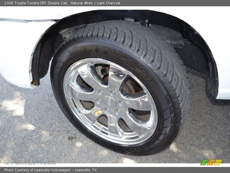 Natural White / Light Charcoal 2006 Toyota Tundra SR5 Double Cab