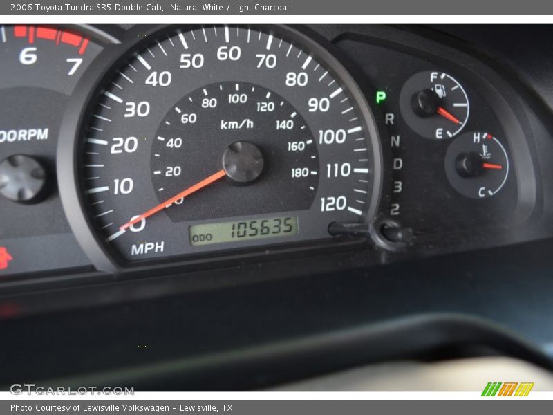 Natural White / Light Charcoal 2006 Toyota Tundra SR5 Double Cab