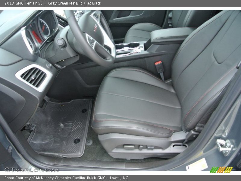 Gray Green Metallic / Jet Black 2013 GMC Terrain SLT