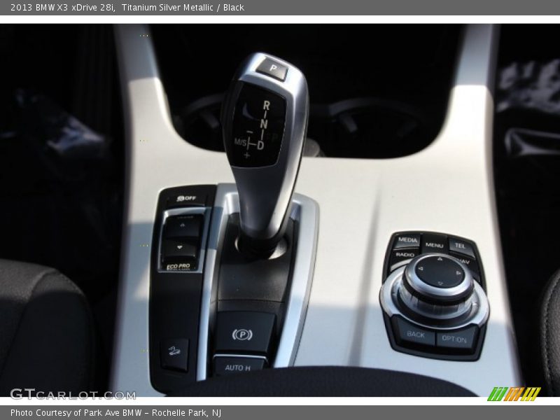 Titanium Silver Metallic / Black 2013 BMW X3 xDrive 28i