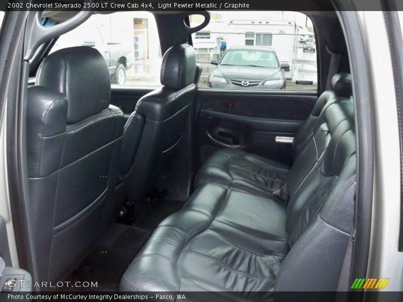 Light Pewter Metallic / Graphite 2002 Chevrolet Silverado 2500 LT Crew Cab 4x4