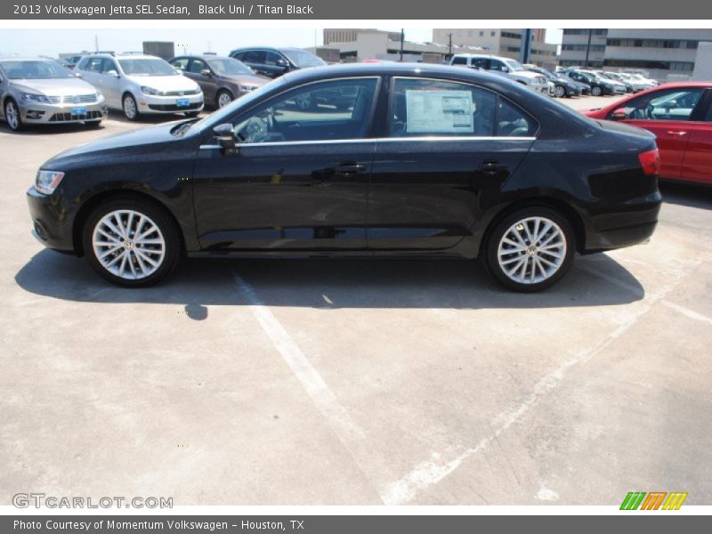 Black Uni / Titan Black 2013 Volkswagen Jetta SEL Sedan