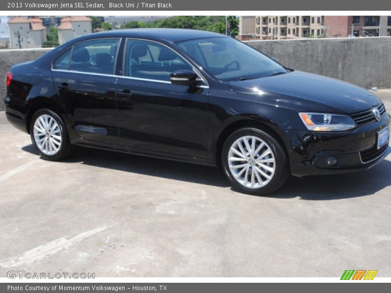 Black Uni / Titan Black 2013 Volkswagen Jetta SEL Sedan