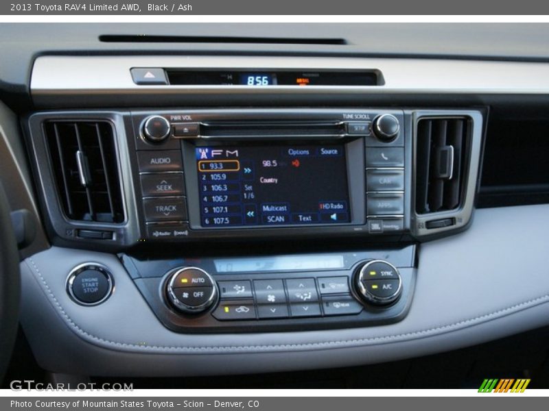 Black / Ash 2013 Toyota RAV4 Limited AWD
