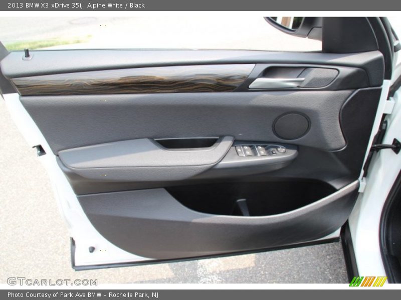Alpine White / Black 2013 BMW X3 xDrive 35i