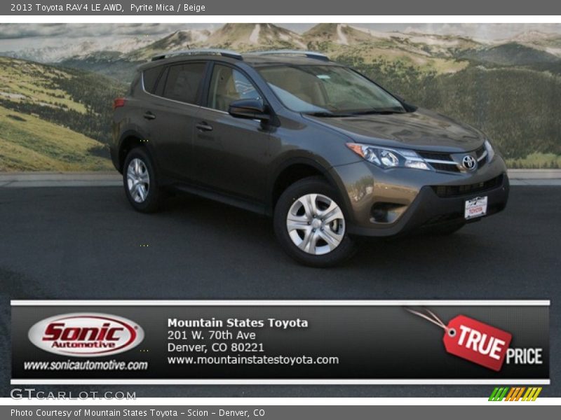 Pyrite Mica / Beige 2013 Toyota RAV4 LE AWD