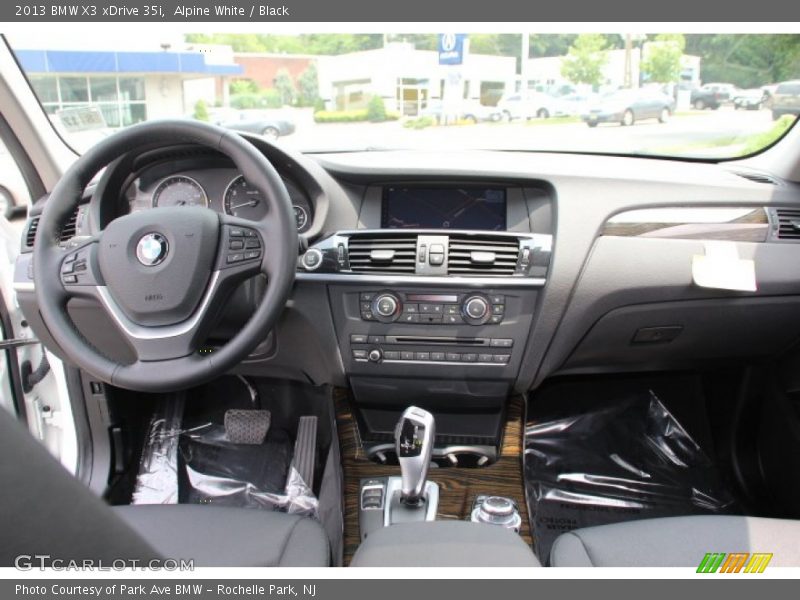 Alpine White / Black 2013 BMW X3 xDrive 35i