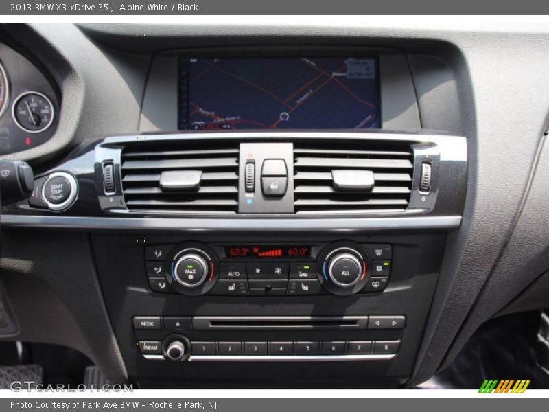 Alpine White / Black 2013 BMW X3 xDrive 35i