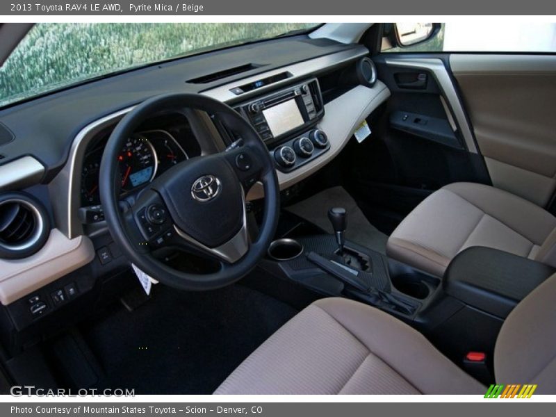 Pyrite Mica / Beige 2013 Toyota RAV4 LE AWD