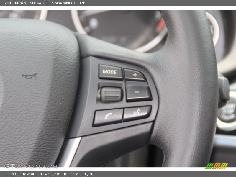 Alpine White / Black 2013 BMW X3 xDrive 35i