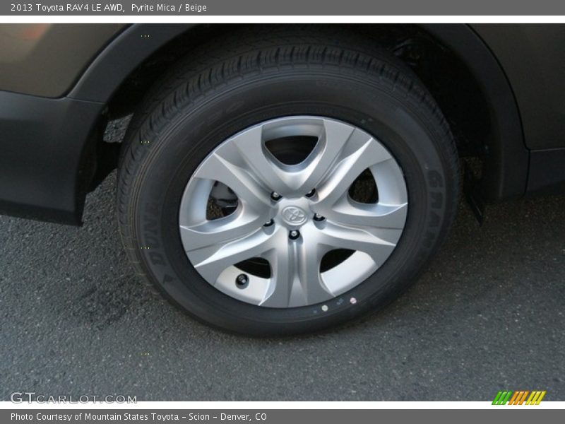 Pyrite Mica / Beige 2013 Toyota RAV4 LE AWD