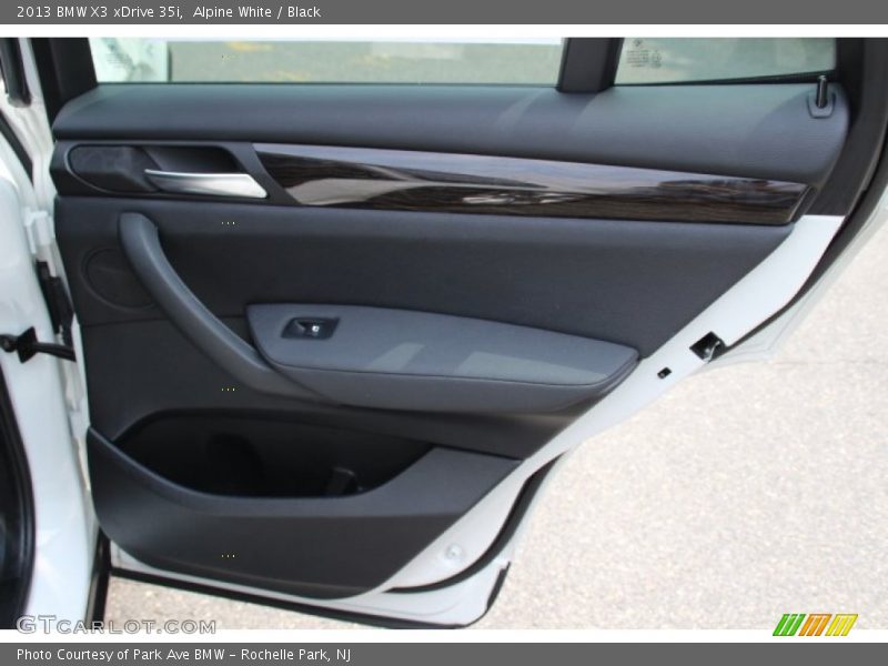 Alpine White / Black 2013 BMW X3 xDrive 35i