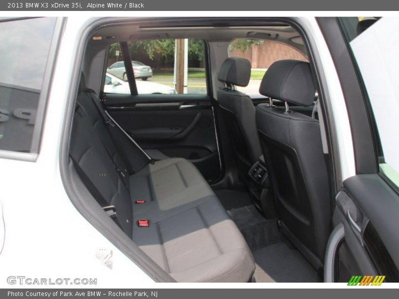 Alpine White / Black 2013 BMW X3 xDrive 35i