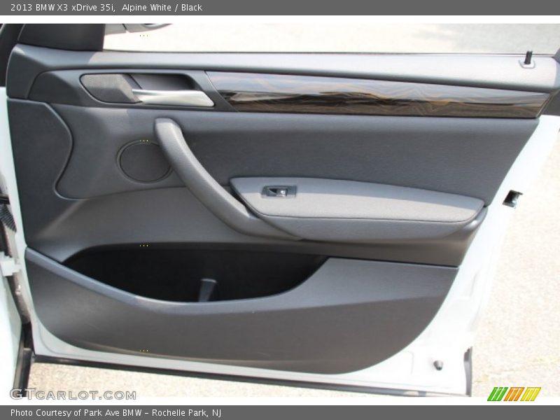 Alpine White / Black 2013 BMW X3 xDrive 35i